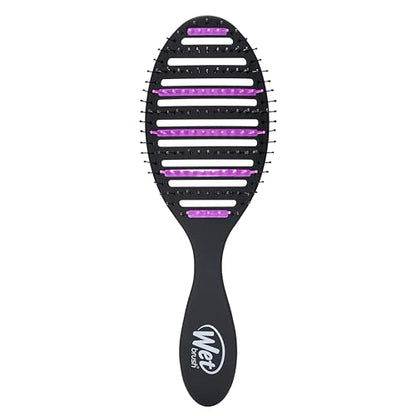 Cepillo Desenredante Wet Brush Refresh and Extend Speed Dry Negro - Diseño Ventilado y Cerdas HeatFlex Ultra Suaves - A prueba de Secado - Elimina - imagen 1