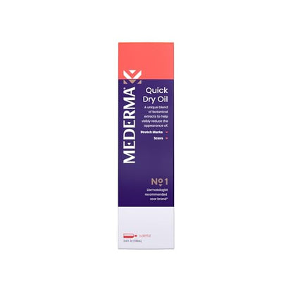Mederma Aceite Seco Rápido, Tratamiento para Cicatrices y Estrías, Mejora la Apariencia con Extractos Botánicos Naturales, Sin Parabenos, Rápida - imagen 4