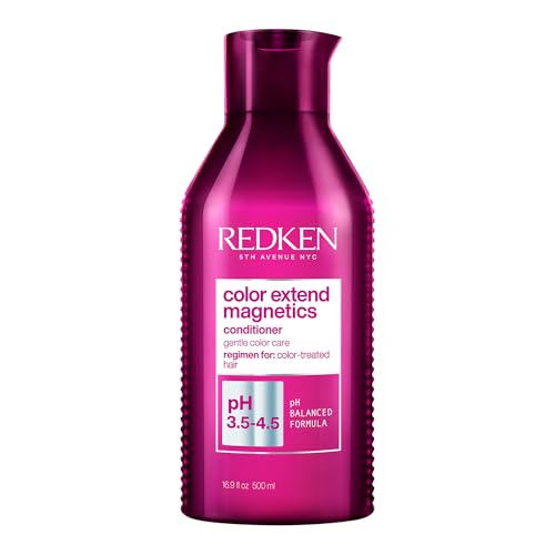 Acondicionador Redken Color Extend Magnetics para Cabello Teñido - Protege el Color y Aporta Brillo, con Aminoácidos, Libre de Sulfatos - imagen 1