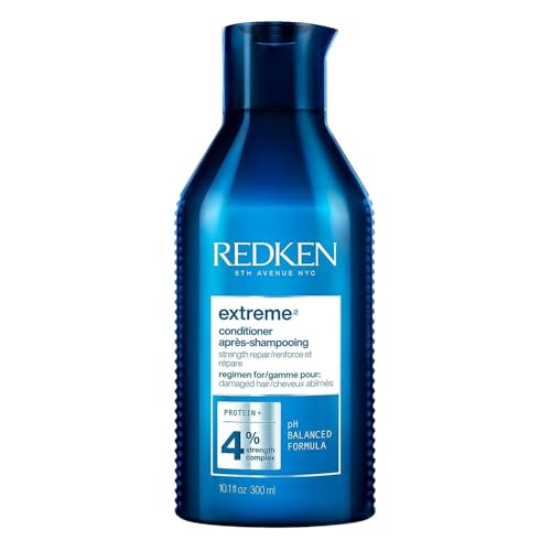 Acondicionador Redken Extreme | Anti-Ruptura y Protección para Cabello Dañado | Fortalece y Repara el Cabello | Infundido con Proteínas | 10.1 Fl Oz - imagen 2