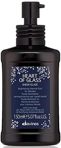 Davines Heart of Glass Sheer Glaze para Cuidado de Rubios, Soporte Térmico para Estilo, Aporta Brillo y Protección contra el Calor, 5.07 fl. oz. - imagen 2