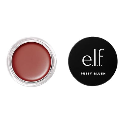 e.l.f. Putty Blush, Fórmula Cremosa y Ultra Pigmentada, Infusionada con Aceite de Argán y Vitamina E, Maldives, 0.35 Oz - imagen 2