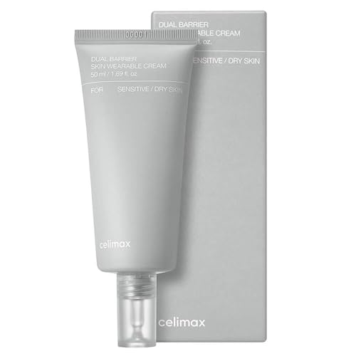 crema hidratante facial celimax Dual Barrier | crema duradera con ceramidas y ácido hialurónico, hidratante, reparadora, 50ml - imagen 2