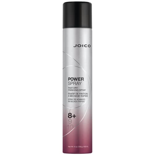 Joico Power Spray Spray Acabado de Secado Rápido | Para la Mayoría de los Tipos de Cabello | Protección Contra Calor, Humedad, Contaminación y UV | - imagen 1