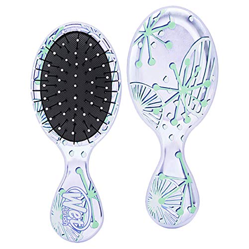 Wet Brush Osmosis Mini Detangler - Sparkling Sea Life - Cepillo de viaje para desenredar cabello - Cerdas IntelliFlex ultra suaves que desenredan sin - imagen 4