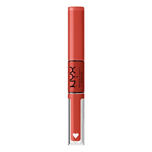 NYX PROFESSIONAL MAKEUP Shine Loud, Labial Líquido de Larga Duración con Brillo Labial Claro - Life Goals (Nude Durazno) - imagen 2
