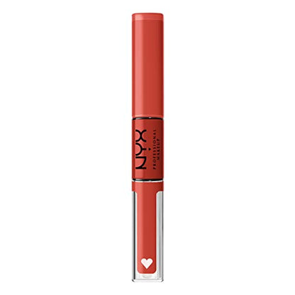 NYX PROFESSIONAL MAKEUP Shine Loud, Labial Líquido de Larga Duración con Brillo Labial Claro - Life Goals (Nude Durazno) - imagen 2
