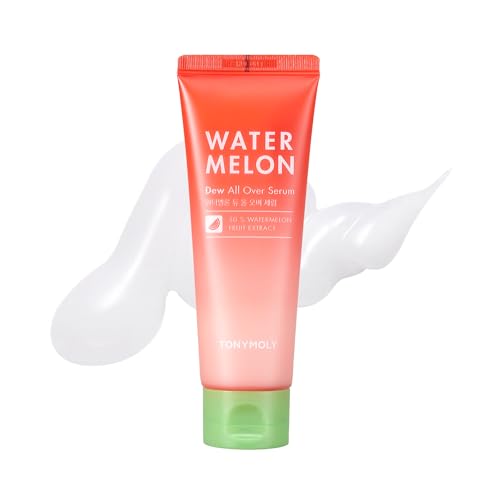 Serum Hidratante TONYMOLY Watermelon Dew para Cuerpo y Rostro, Extracto de Sandía, Aloe y Centella Asiática, 4 oz, Todo Tipo de Piel - imagen 2