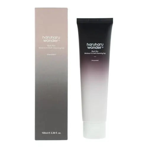 Gel Limpiador Suave HARUHARU wonder Black Rice Moisture 5.5, Limpiador Diario, pH 5.5, Hidratante, Sin Jabón, Para Piel Sensible, Vegano, 3.4 fl. oz - imagen 3