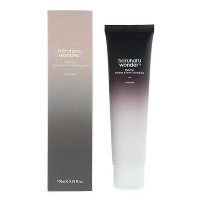 Gel Limpiador Suave HARUHARU wonder Black Rice Moisture 5.5, Limpiador Diario, pH 5.5, Hidratante, Sin Jabón, Para Piel Sensible, Vegano, 3.4 fl. oz - imagen 4