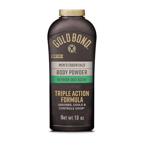 Polvo Corporal Gold Bond Men's Essentials Sin Talco, 10 oz., Aroma Refresh 360, Protección contra la Humedad para Hombres - imagen 2
