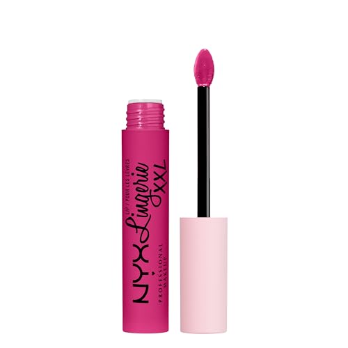 NYX PROFESSIONAL MAKEUP Lip Lingerie XXL Pintalabios Líquido Mate - Pink Hit (Rosa Fucsia Frío) - imagen 2