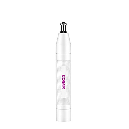 Recortadora de Vello Nasal y Auricular para Mujeres Conair, Inalámbrica y a Batería, Cuchilla Bevel Patentada 360 para un Recorte Sin Tirones, True - imagen 4