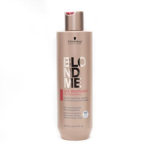 Shampoo BlondMe All Blondes Rich – Hidratante y nutritivo para cabello rubio tratado y natural, normal a grueso - imagen 2