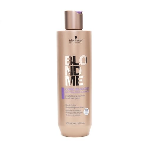Shampoo Neutralizante BlondMe Cool Blondes – Limpiador Hidratante con Pigmentos Morados – Neutraliza Tonos Amarillos y Brassiness en Todo Tipo de - imagen 4