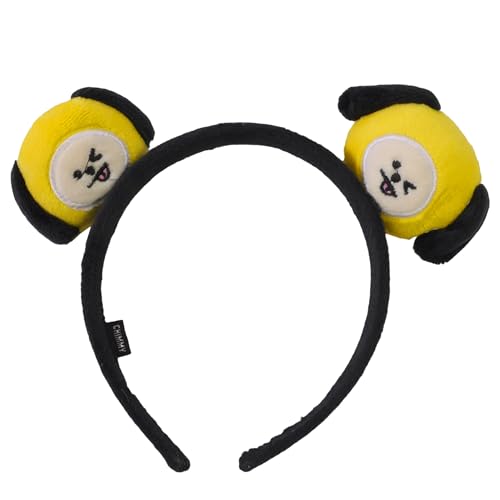 Diadema BT21 LINE FRIENDS para Mujeres, Banda de Pelo 3D de Peluche para Adultos, Accesorios de Moda, CHIMMY, Talla Única - imagen 3
