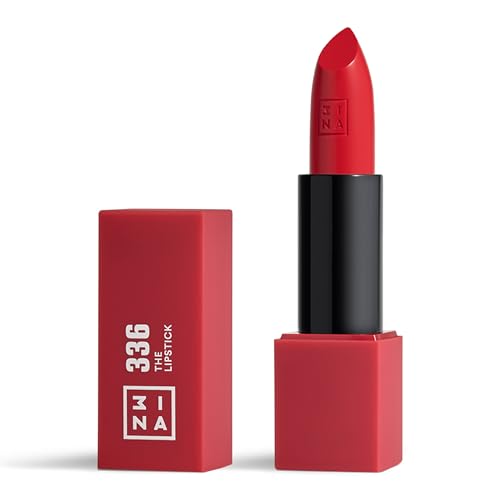 3INA The Lipstick - Labial Hidratante para Mujeres - Acabado Semi-Mate Satinado de Larga Duración - Alta Pigmentación - 336 - 0.16 oz - imagen 1