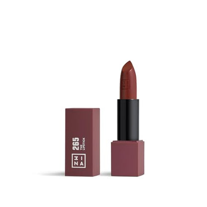 3INA The Lipstick - Barra de Labios Hidratante para Mujeres - Acabado Semi-Mate Satinado con Larga Duración de 5 Horas - Alta Pigmentación y - imagen 3