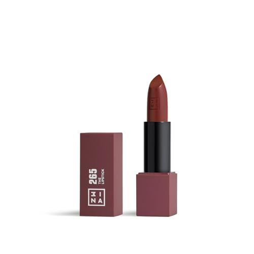 3INA The Lipstick - Barra de Labios Hidratante para Mujeres - Acabado Semi-Mate Satinado con Larga Duración de 5 Horas - Alta Pigmentación y - imagen 1