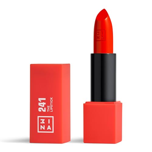 3INA The Lipstick - Labial Hidratante para Mujeres - Acabado Semi-Mate Satinado de Larga Duración - Alta Pigmentación y Comodidad - 241 - 0.16 oz - imagen 2