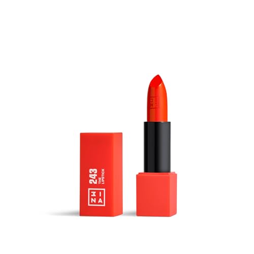 3INA The Lipstick - Labial Hidratante para Mujeres - Acabado Semi-Mate Satinado con Larga Duración de 5 Horas - Alta Pigmentación y Confort - 243 - - imagen 1