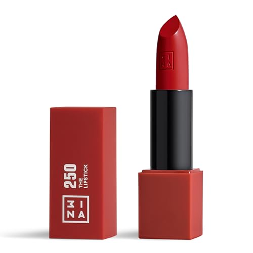 3INA The Lipstick - Barra de Labios Hidratante para Mujeres - Acabado Semi-Mate Satinado de Larga Duración de 5 Horas - Alta Pigmentación y Confort - - imagen 1