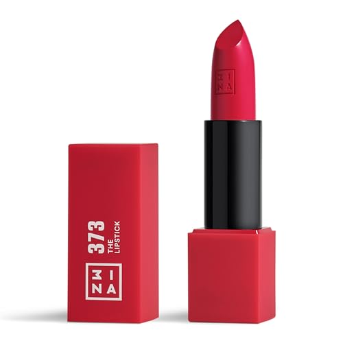 3INA The Lipstick - Barra de Labios Hidratante para Mujeres - Acabado Semimate Satinado de Larga Duración de 5 Horas - Alta Pigmentación y Comodidad - imagen 3