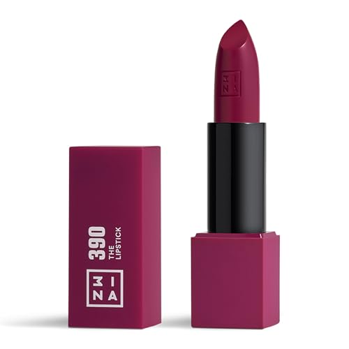 3INA The Lipstick - Barra de Labios Hidratante para Mujeres - Acabado Semi-Mate Satinado de Larga Duración de 5 Horas - Alta Pigmentación y Comodidad - imagen 2