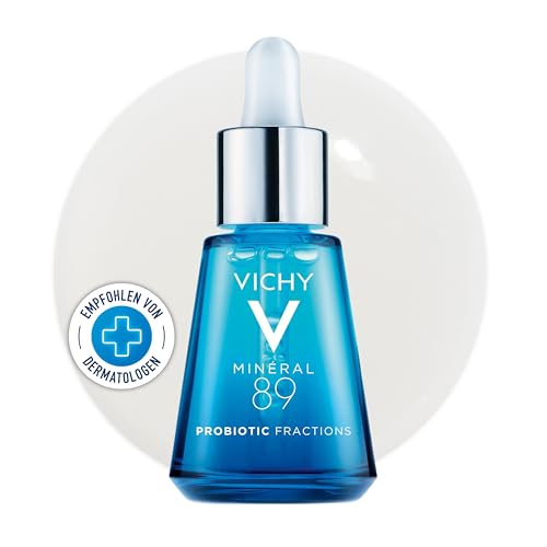 Vichy Mineral 89 Concentrado Prebiótico de Defensa y Recuperación, Suero de Niacinamida para el Rostro, Hidratante y Minimizador de Poros para Piel - imagen 1