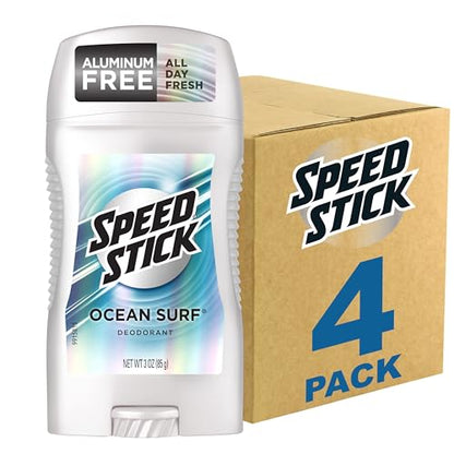 Desodorante para Hombre Speed Stick, Ocean Surf, 3 Onzas, Paquete de 4, Presentación Puede Variar - imagen 3