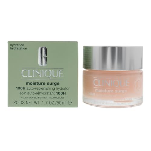 Clinique Moisture Surge 100H Hidratante Facial Oil Free Reabastecedor | Con Ácido Hialurónico, Aloe Biofermento y Vitaminas C + E | Para Todo Tipo de - imagen 3