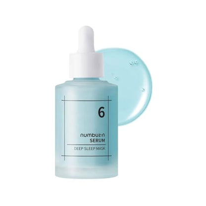 numbuzin No.6 Serum | Suero de Máscara para Sueño Profundo | Agua Glaciar de Islandia para Hidratación Instantánea y Duradera con Ácido Hialurónico y - imagen 1