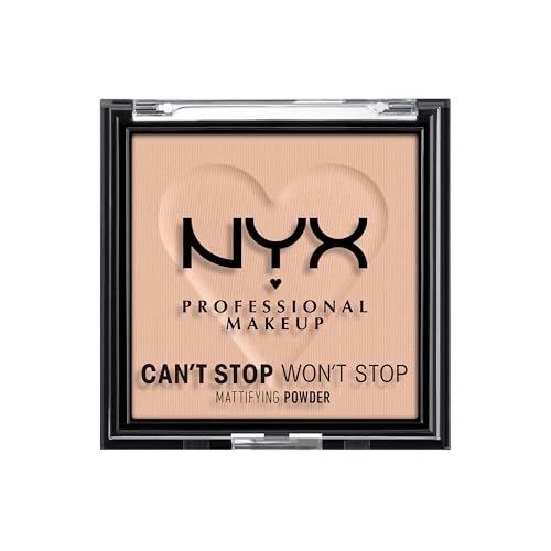 Polvo Compacto Matificante NYX PROFESSIONAL MAKEUP Can't Stop Won't Stop - Medio - imagen 2