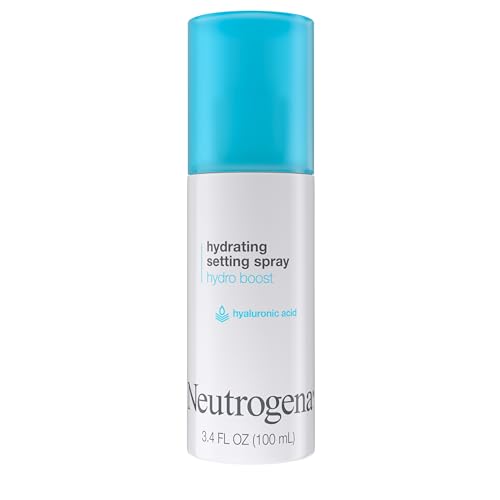Neutrogena Hydro Boost Spray Fijador de Maquillaje Hidratante con Ácido Hialurónico, Spray para Piel Suave y Radiante, Sin Fragancia, No - imagen 3