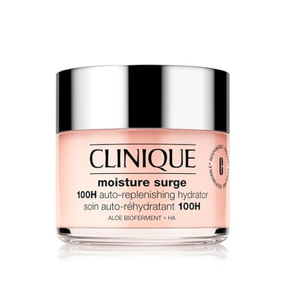 Clinique Moisture Surge 100H Hidratante Facial Reabastecedor Sin Aceite | Con Ácido Hialurónico, Aloe Biofermento y Vitaminas C + E | Para Todos los - imagen 1