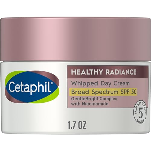 Crema Facial Cetaphil Healthy Radiance con SPF 30, Crema Batida que Reduce Manchas Oscuras, Hidratante para Piel Sensible, 1.7oz - imagen 3