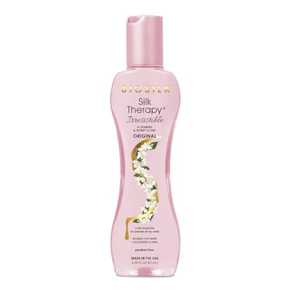 Tratamiento Sin Enjuague BioSilk Irresistible Collection Silk Therapy, Para Todo Tipo de Cabello, Aroma a Jazmín y Miel, Libre de Sulfatos y - imagen 2