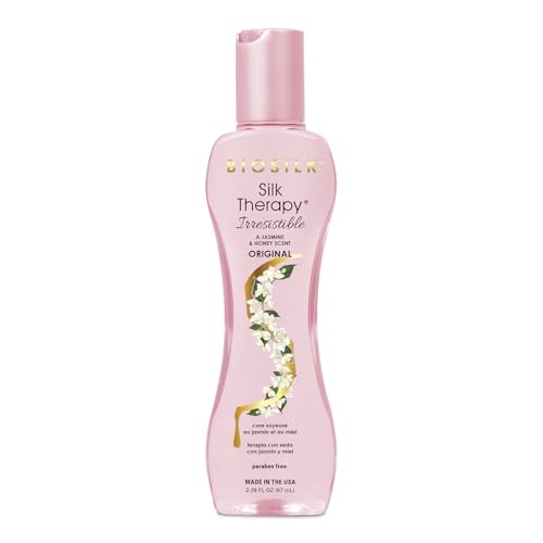 Tratamiento Sin Enjuague BioSilk Irresistible Collection Silk Therapy, Para Todo Tipo de Cabello, Aroma a Jazmín y Miel, Libre de Sulfatos y - imagen 4