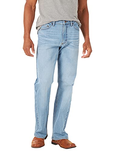 Jeans de Corte Botas de Hombre Wrangler Authentics, Ajuste Relajado, Modelo Duncan, 34W x 30L - imagen 1