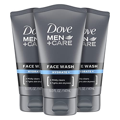 DOVE MEN + CARE Jabón Facial Hidratante Plus Cuidado de la Piel, 5 Oz, (Paquete de 3) - imagen 2