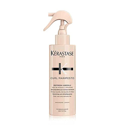 KERASTASE Curl Manifesto Spray Refrescante Absolu | Hidrata, Redefine y Refresca Rizos | Antifrizz | Con Aceite de Coco | Para Cabello Ondulado, - imagen 4
