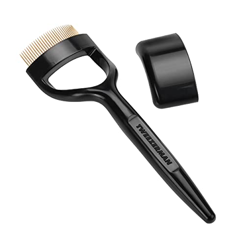 Peine de Pestañas Tweezerman para Ojos Redondos, Lashcombo 60, Negro - imagen 1