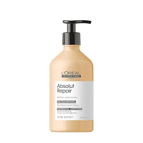 Acondicionador L'Oréal Professionnel Paris Absolut Repair – Tratamiento Nutritivo de Proteínas para Cabello Seco y Dañado, Repara y Aporta Brillo - imagen 2