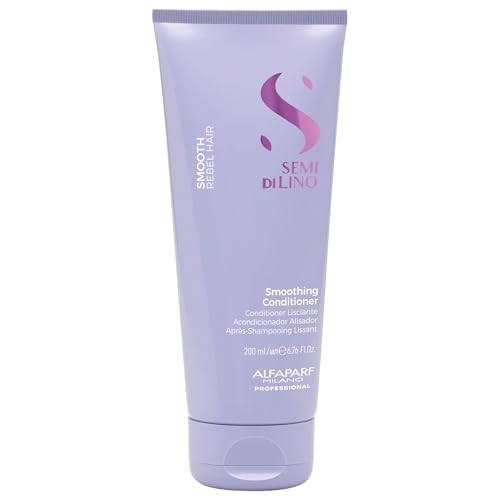 Acondicionador ALFAPARF MILANO Semi di Lino para Cabello Rebelde y Frizado - Desenreda, Controla el Frizz, Hidrata y Alisa, 200 ml - imagen 2