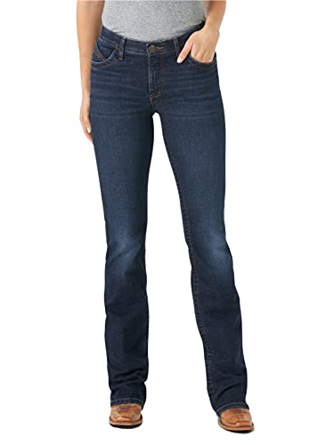 Jeans de Montar Wrangler Willow de Cintura Media, Corte Boot Cut, Modelo Ultimate, Talla Maggie, 9-36 - imagen 2