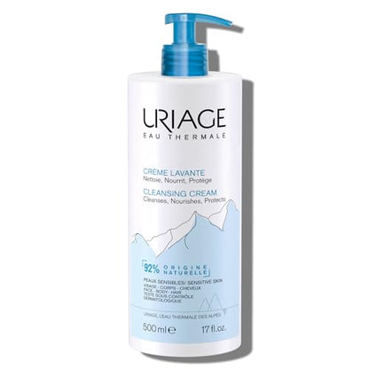 Crema Limpiadora Hidratante Diaria Uriage con Manteca de Karité, Gel de Ducha 2 en 1: Limpia y Nutre, Perfume Fresco y Acogedor, Sin Jabón, pH - imagen 3