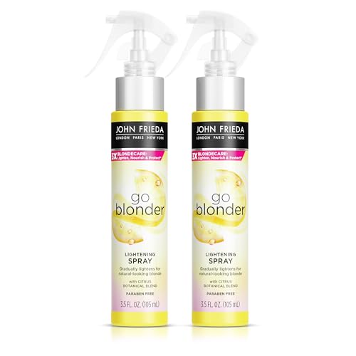 Spray Aclarante John Frieda Go Blonder, Aclara Gradualmente el Cabello Rubio, Para Cabello Natural o Tratado, Con Mezcla Botánica de Cítricos, Sin - imagen 2