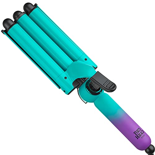 Bed Head Wave Affair Waver de 3 Barriles Jumbo | Estilo Rápido, Fijación Fuerte y Menos Daño por Calor | Guante Protector Térmico Incluido para - imagen 4