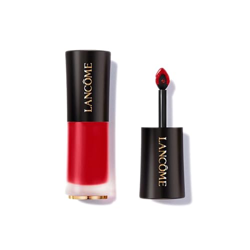L'Absolu Rouge Drama Ink Labial Líquido Semi-Mate de Lancôme - Alta Pigmentación - Larga Duración - 525 French Bisou - imagen 1