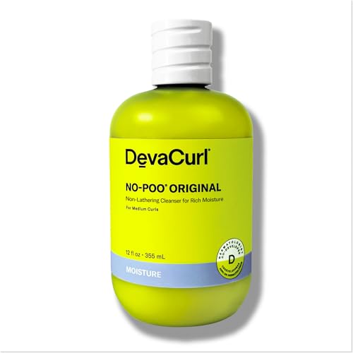 DevaCurl No-Poo Original Limpiador Sin Espuma para Hidratación Rica, Rosa Fresca, 12 fl. oz - imagen 3